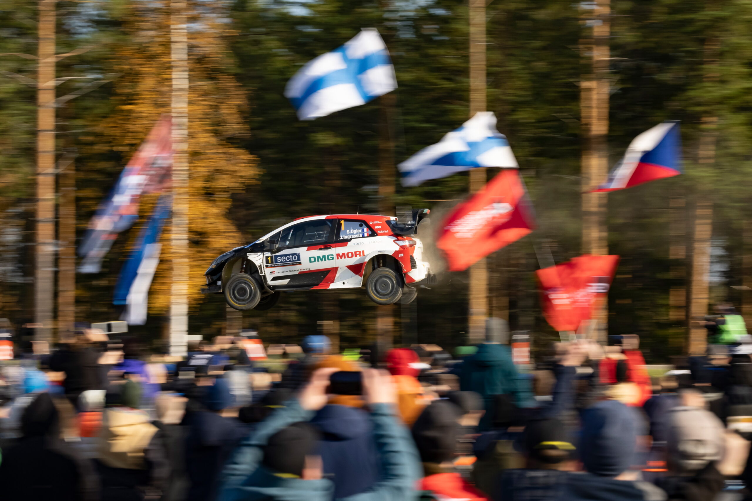 右上G【まとめ売り】【バラ売り可】WRC 世界ラリー選手権  旭高原 フラッグ 旗